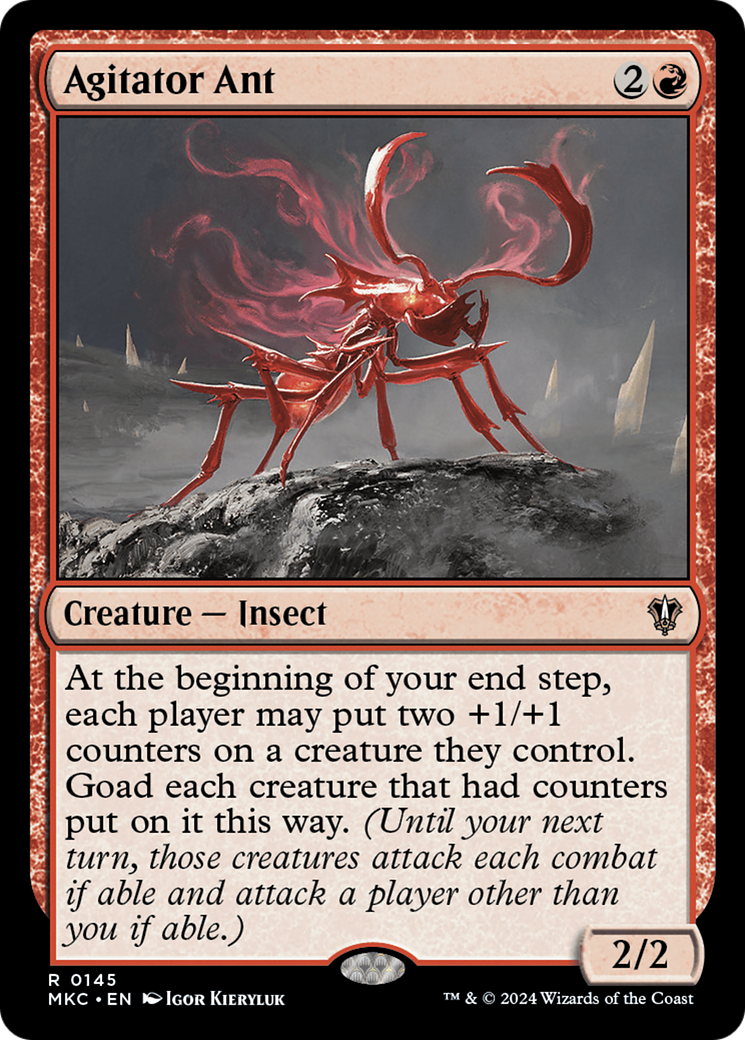 {R} Agitator Ant [Murders at Karlov Manor Commander][MKC 145]