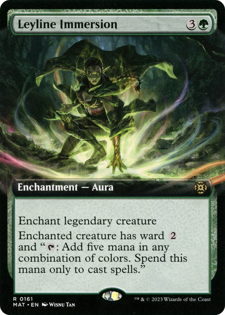 {R} Leyline Immersion (Extended Art) [March of the Machine: The Aftermath][MAT 161]