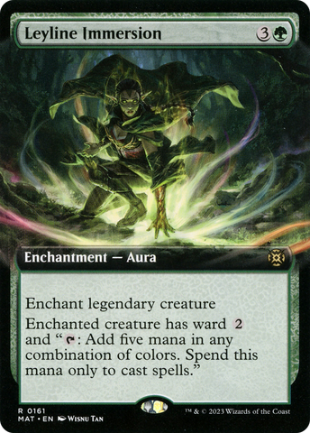 {R} Leyline Immersion (Extended Art) [March of the Machine: The Aftermath][MAT 161]