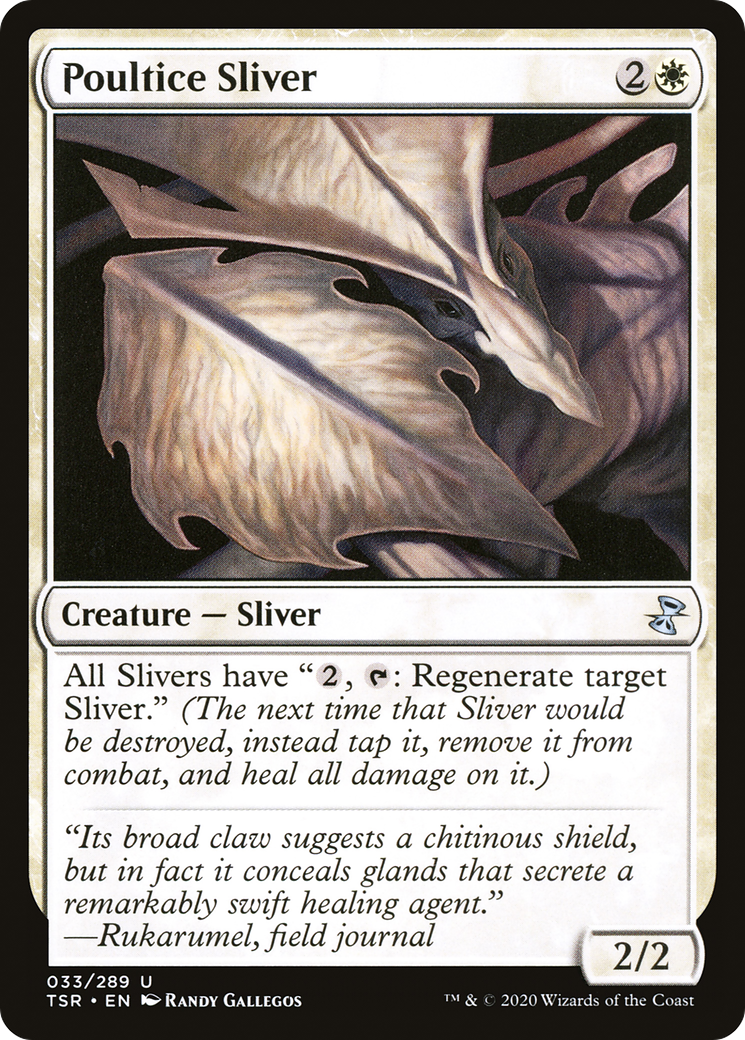 {C} Poultice Sliver [Time Spiral Remastered][TSR 033]