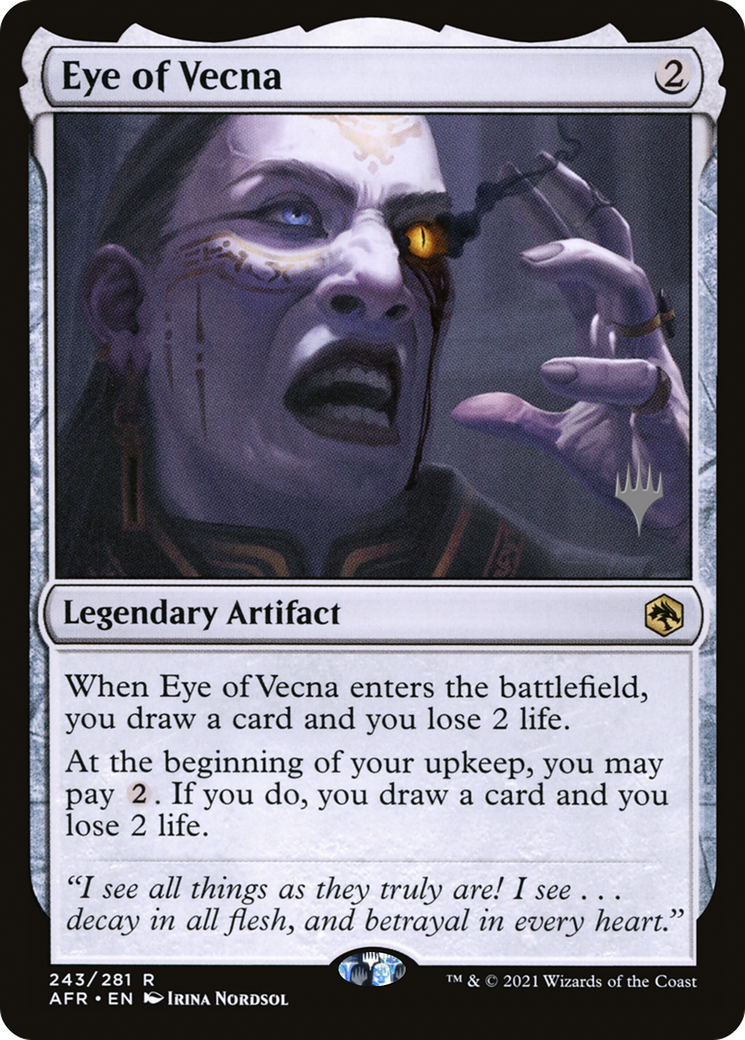 {R} Eye of Vecna (Promo Pack) [Dungeons & Dragons: Adventures in the Forgotten Realms Promos][PP AFR 243]