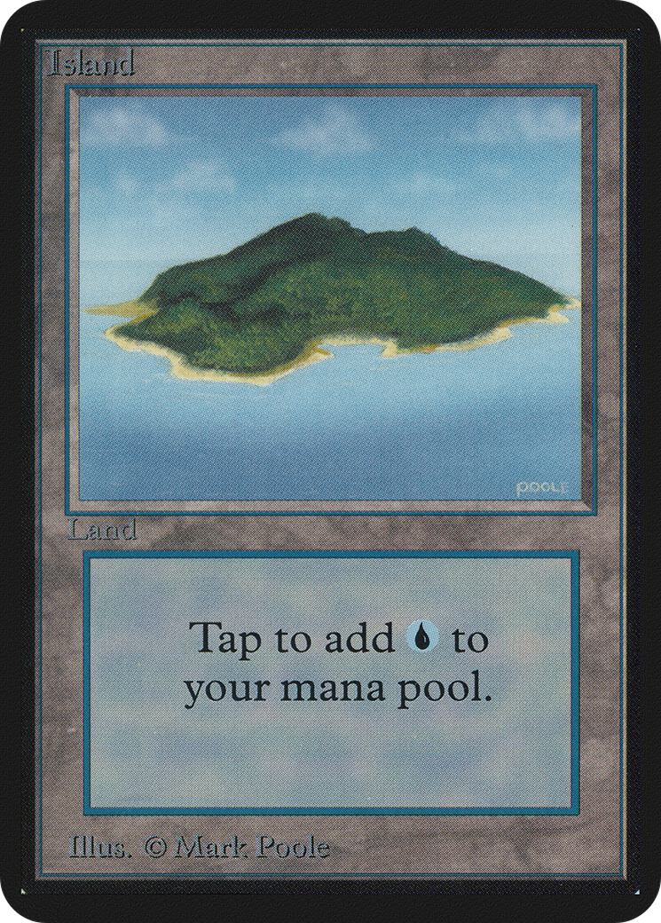 {B}[LEA 289] Island (289) [Alpha Edition]