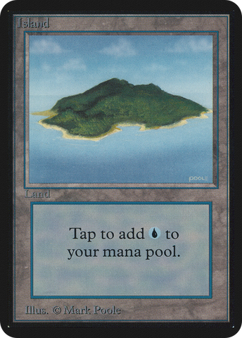 {B}[LEA 289] Island (289) [Alpha Edition]