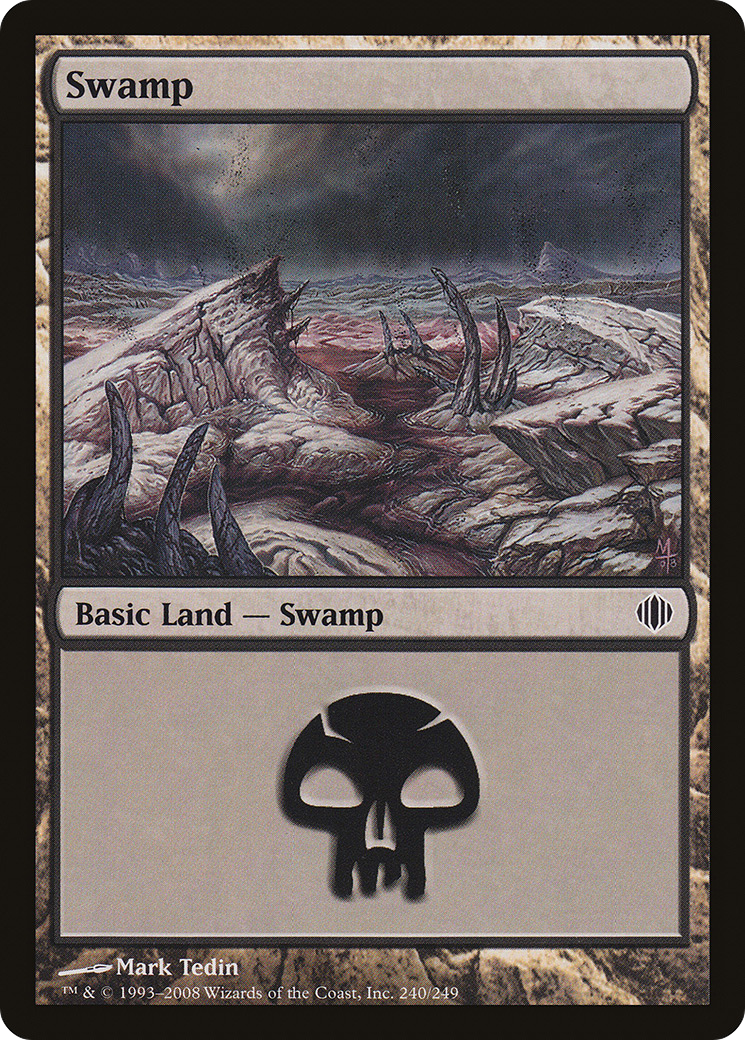 {B}[ALA 240] Swamp (240) [Shards of Alara]