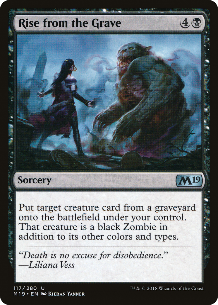 {C} Rise from the Grave [Core Set 2019][M19 117]