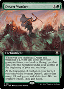 {R} Desert Warfare (Extended Art) [Modern Horizons 3 Commander][M3C 064]