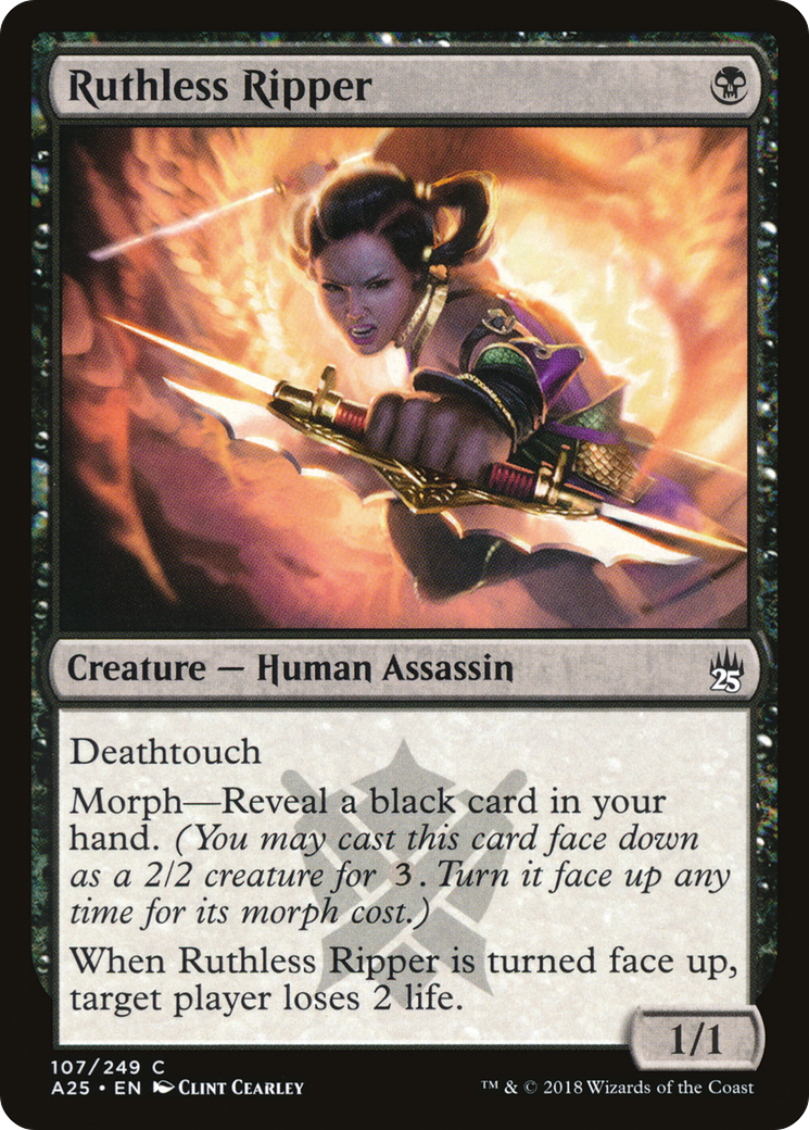 {C} Ruthless Ripper [Masters 25][A25 107]