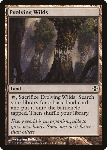 {C} Evolving Wilds [Rise of the Eldrazi][ROE 228]