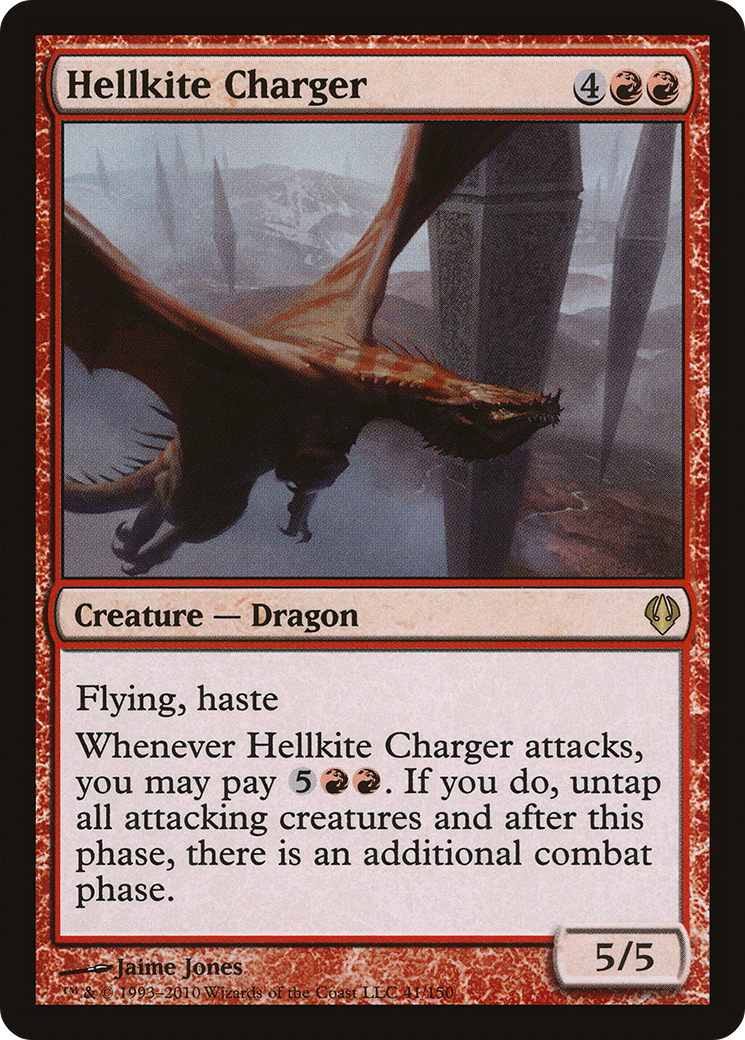 {R} Hellkite Charger [Archenemy][ARC 041]
