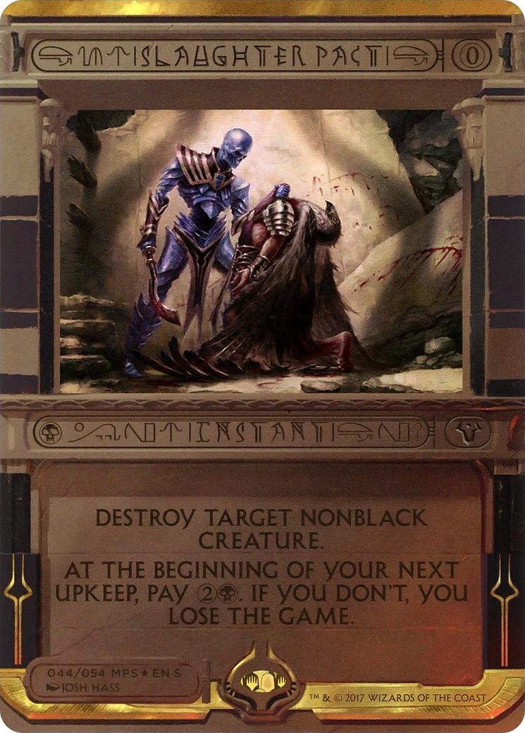 {R} Slaughter Pact (Invocation) [Amonkhet Invocations][MP2 044] - Misty Mountain Games