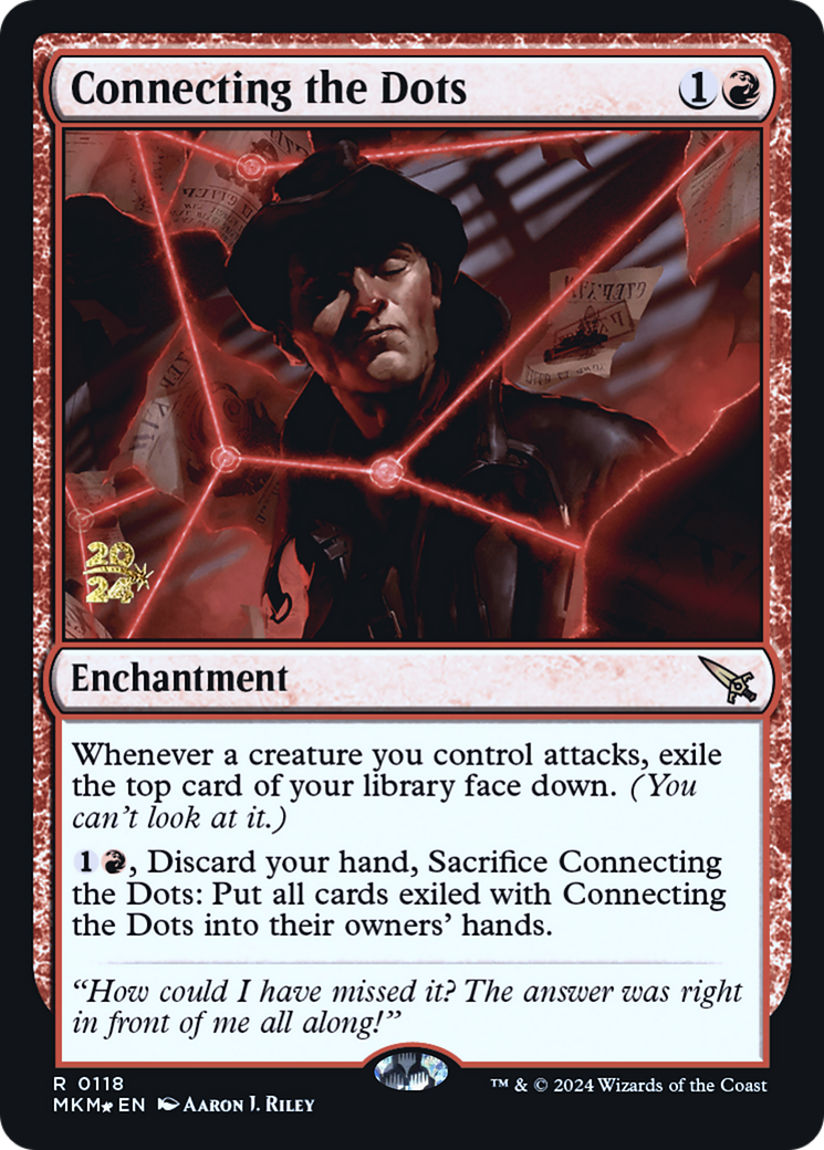 {R} Connecting the Dots [Murders at Karlov Manor Prerelease Promos][PR MKM 118]