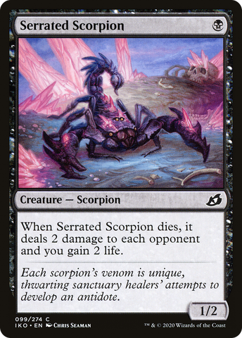 {C} Serrated Scorpion [Ikoria: Lair of Behemoths][IKO 099]