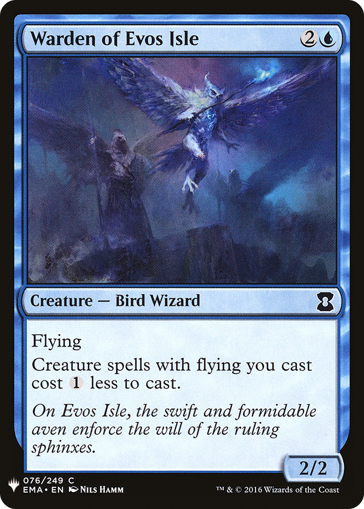 {C} Warden of Evos Isle [Mystery Booster][LS EMA 076]