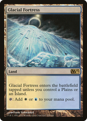 {R} Glacial Fortress [Magic 2013][M13 225]