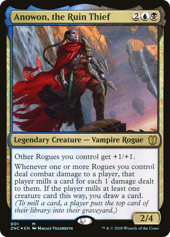 {R} Anowon, the Ruin Thief [Zendikar Rising Commander][ZNC 001]