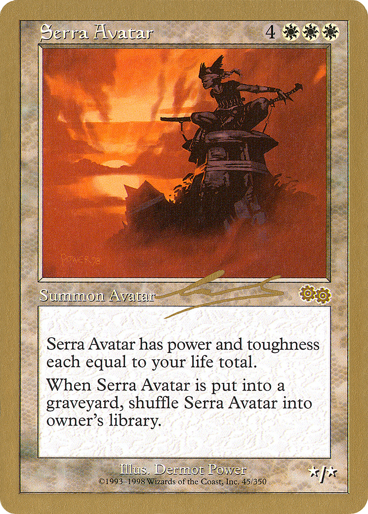 {R} Serra Avatar (Nicolas Labarre) [World Championship Decks 2000][GB WC00 NL45]