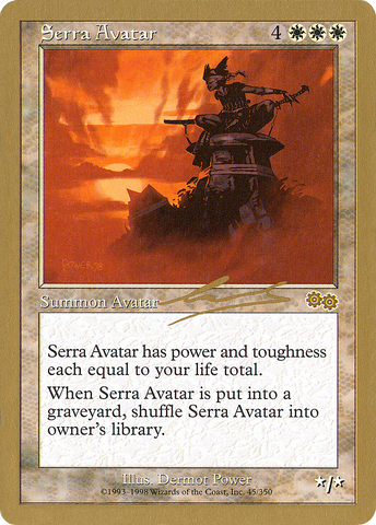 {R} Serra Avatar (Nicolas Labarre) [World Championship Decks 2000][GB WC00 NL45]