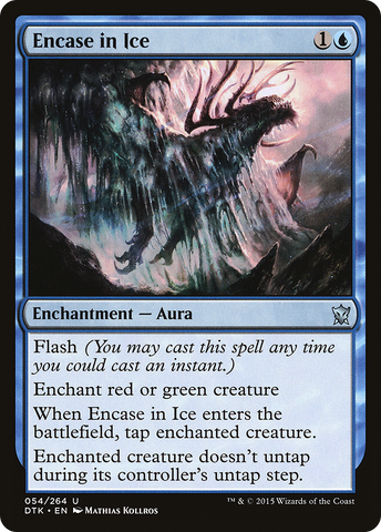 {C} Encase in Ice [Dragons of Tarkir][DTK 054]