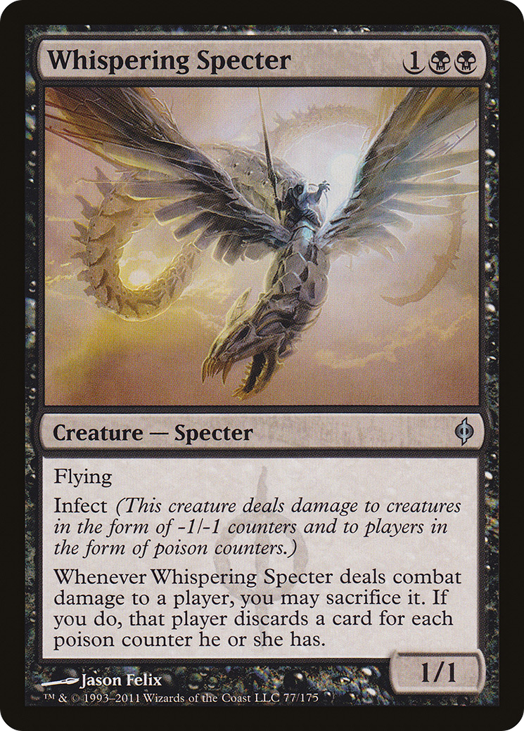 {C} Whispering Specter [New Phyrexia][NPH 077]