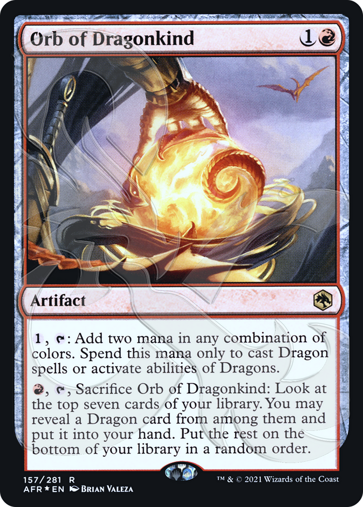 {R} Orb of Dragonkind (Ampersand Promo) [Dungeons & Dragons: Adventures in the Forgotten Realms Promos][AMP AFR 157] - Misty Mountain Games