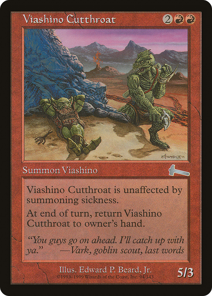 {C} Viashino Cutthroat [Urza's Legacy][ULG 094]