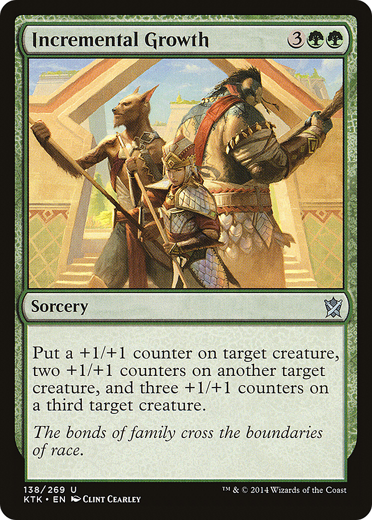 {C} Incremental Growth [Khans of Tarkir][KTK 138]