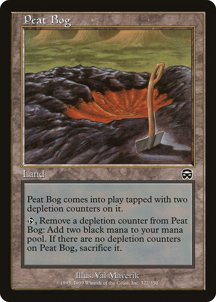 {C} Peat Bog [Mercadian Masques][MMQ 322]