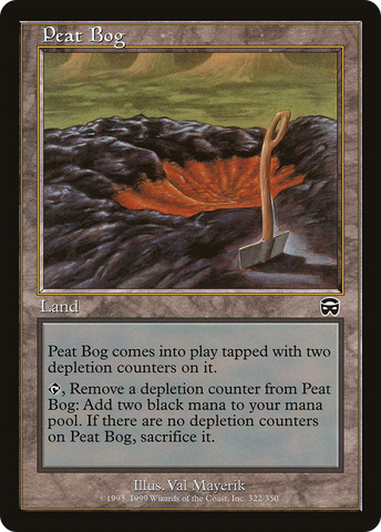 {C} Peat Bog [Mercadian Masques][MMQ 322]