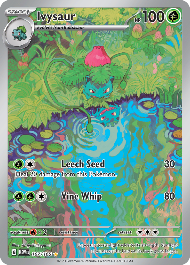 [PKM-R] Ivysaur - 167/165 [Scarlet & Violet: 151]