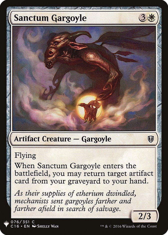 {C} Sanctum Gargoyle [Mystery Booster][MB1 C16 076]