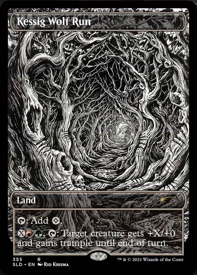 {R} Kessig Wolf Run (Showcase) [Secret Lair Drop Series][SLD 355]