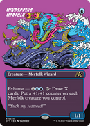 {@R} Mindspring Merfolk (Borderless) [Aetherdrift][DFT 335]