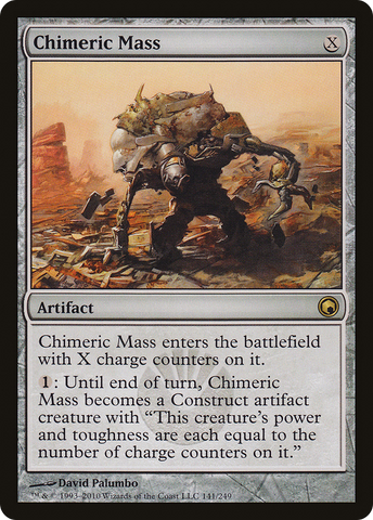 {R} Chimeric Mass [Scars of Mirrodin][SOM 141]