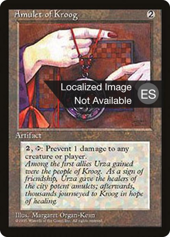 {F} Amulet of Kroog [Fourth Edition (Foreign Black Border)][FBB 4ED 293]