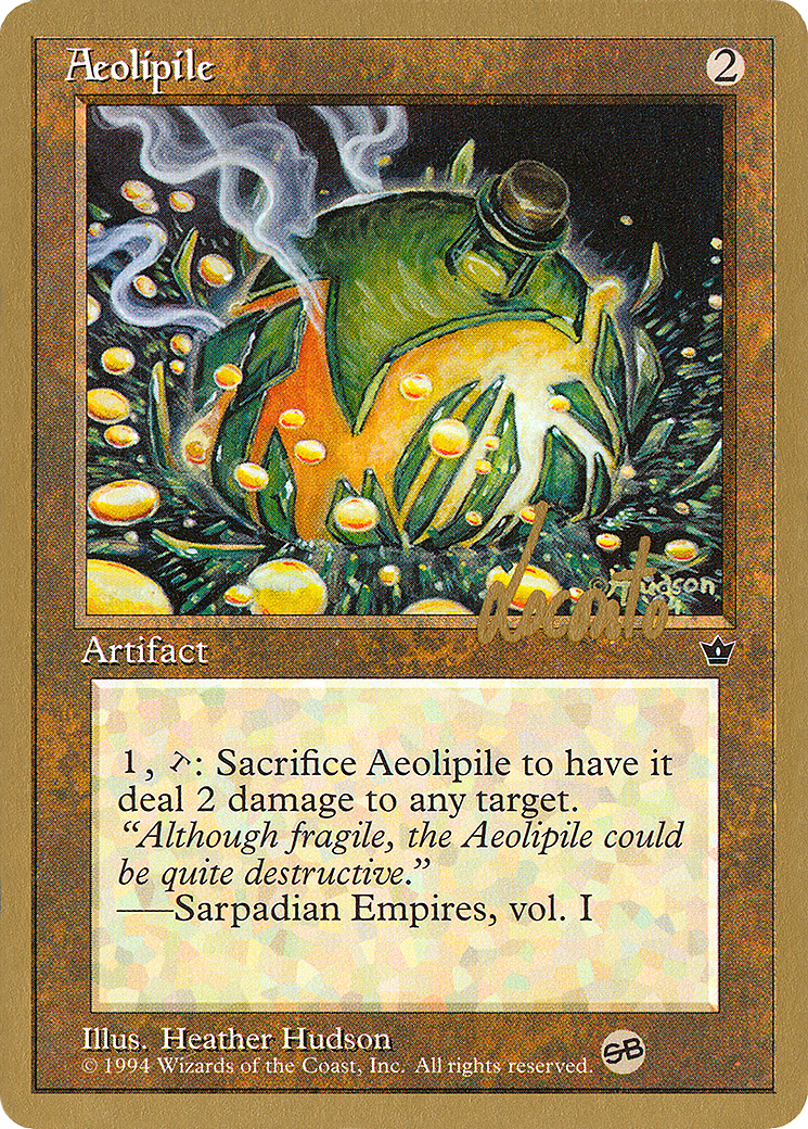 {R} Aeolipile (Michael Loconto) (SB) [Pro Tour Collector Set][GB PTC ML81SB]