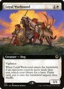 {R} Loyal Warhound (Extended Art) [Dungeons & Dragons: Adventures in the Forgotten Realms][AFR 363]