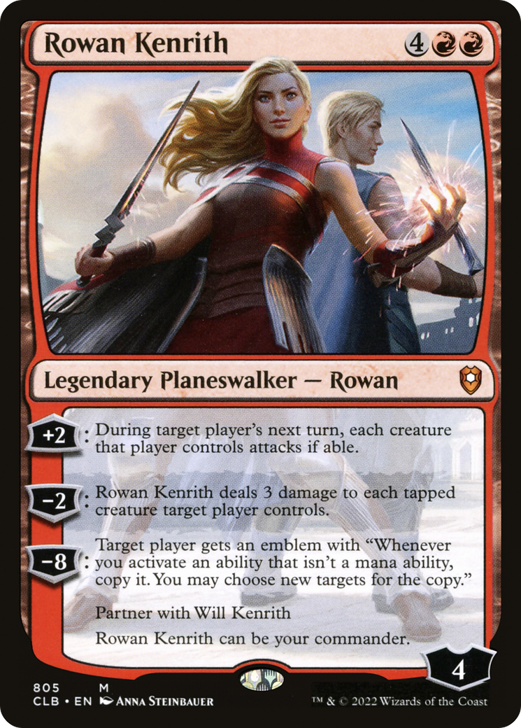 {R} Rowan Kenrith [Commander Legends: Battle for Baldur's Gate][CLB 805]