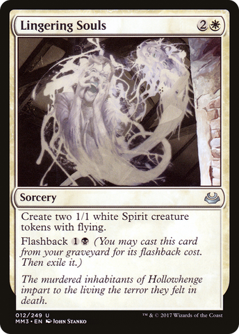 {C} Lingering Souls [Modern Masters 2017][MM3 012]