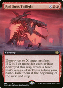 {R} Red Sun's Twilight (Extended Art) [Phyrexia: All Will Be One][ONE 386]