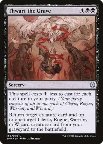 {C} Thwart the Grave [Zendikar Rising][ZNR 130]