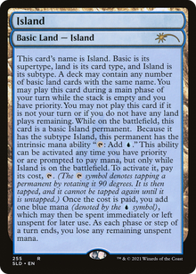 {B}[SLD 255] Island [Secret Lair Drop Series]