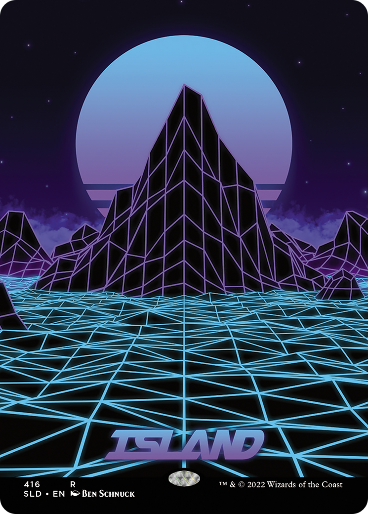 {B}[SLD 416] Island (416) [Secret Lair Drop Series]