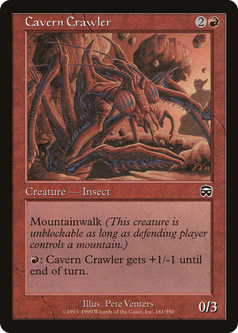 {C} Cavern Crawler [Mercadian Masques][MMQ 181]