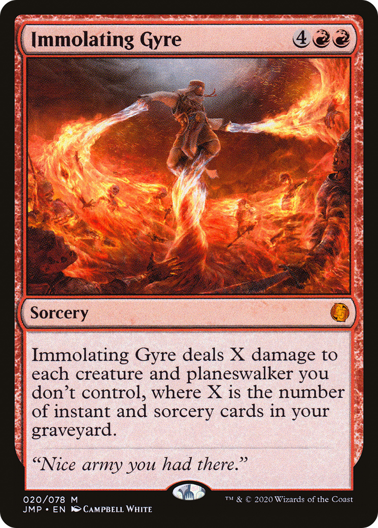 {R} Immolating Gyre [Jumpstart][JMP 020]