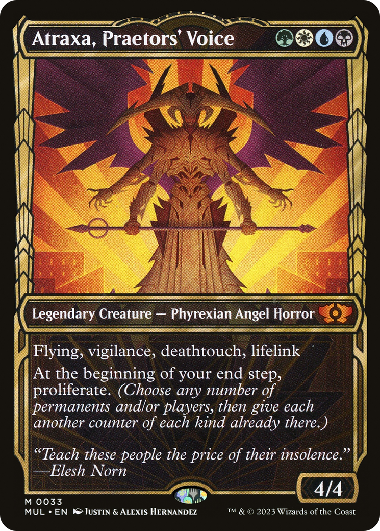 {R} Atraxa, Praetors' Voice [Multiverse Legends][MUL 033]