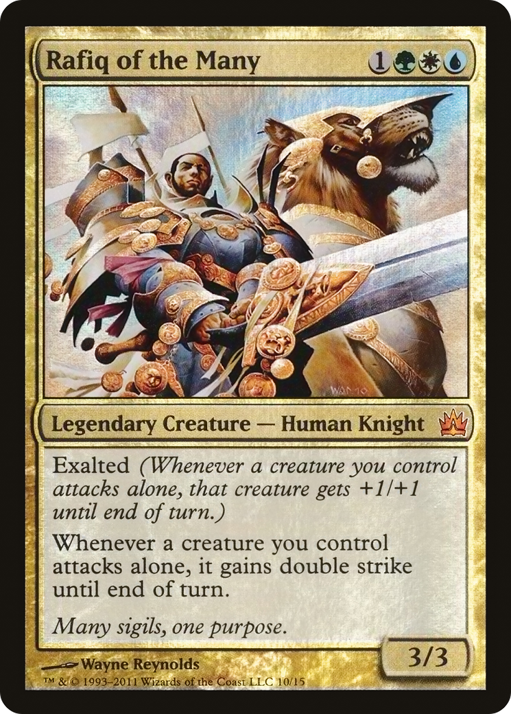 {R} Rafiq of the Many [From the Vault: Legends][V11 010]