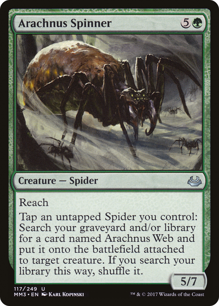 {C} Arachnus Spinner [Modern Masters 2017][MM3 117]