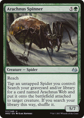 {C} Arachnus Spinner [Modern Masters 2017][MM3 117]