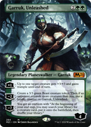 {R} Garruk, Unleashed (Borderless) [Core Set 2021][M21 284]