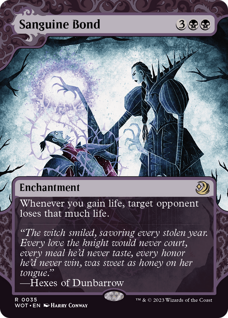 {R} Sanguine Bond [Wilds of Eldraine: Enchanting Tales][WOT 035]